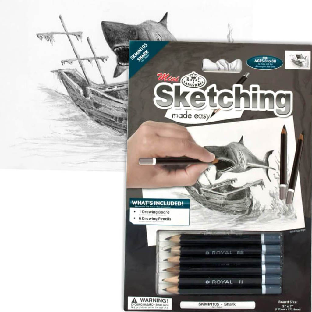 MINI SKETCHING MADE EASY SHARK 