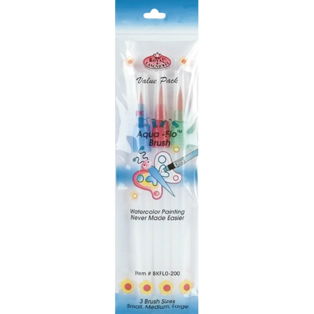 Big Kid&#39;s Choice Aqua Flo Brush Set of 3