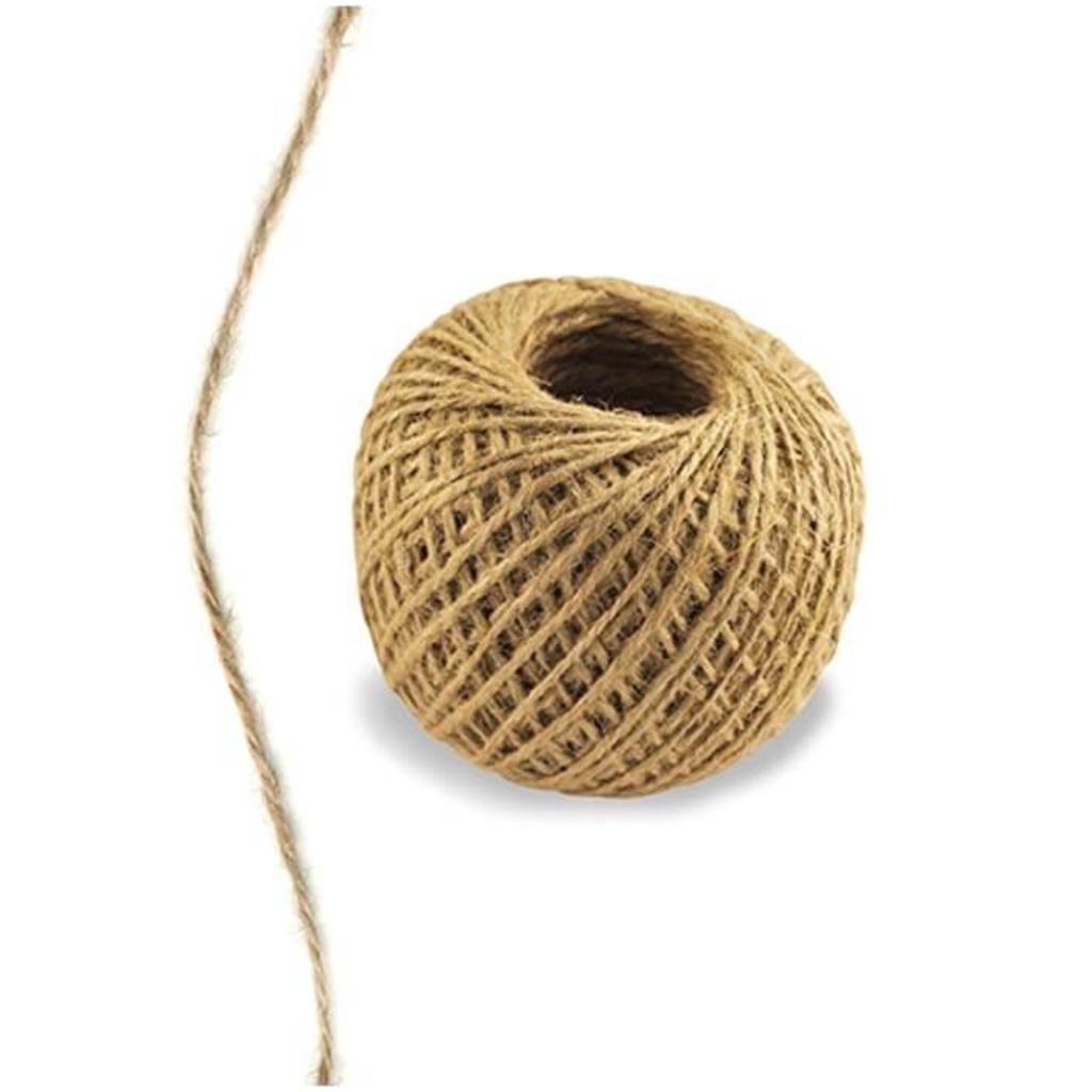 CORD JUTE NATURAL 2PLY  NATURAL 