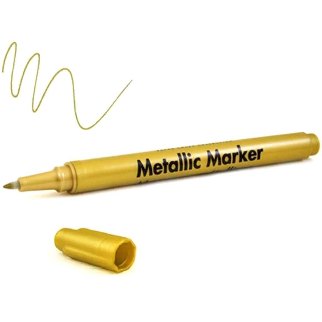 MARKERS PERMANENT 0.7MM GOLD 