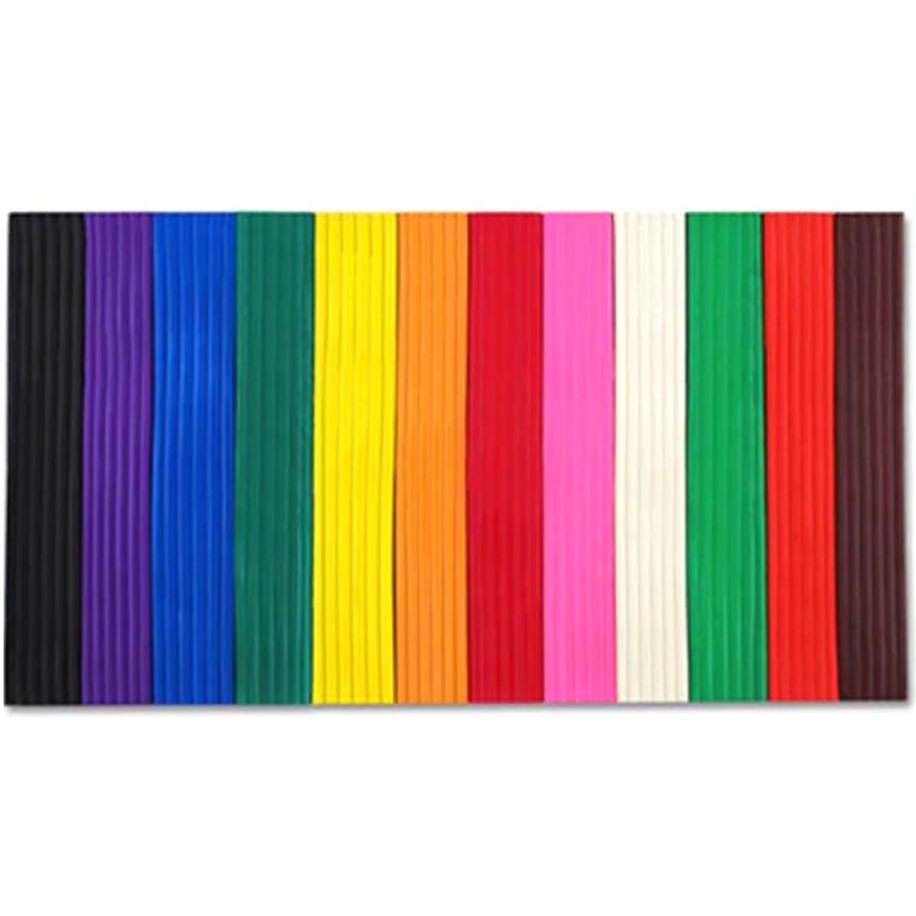 CLAY MODELLING NOODLES 12COLOR 