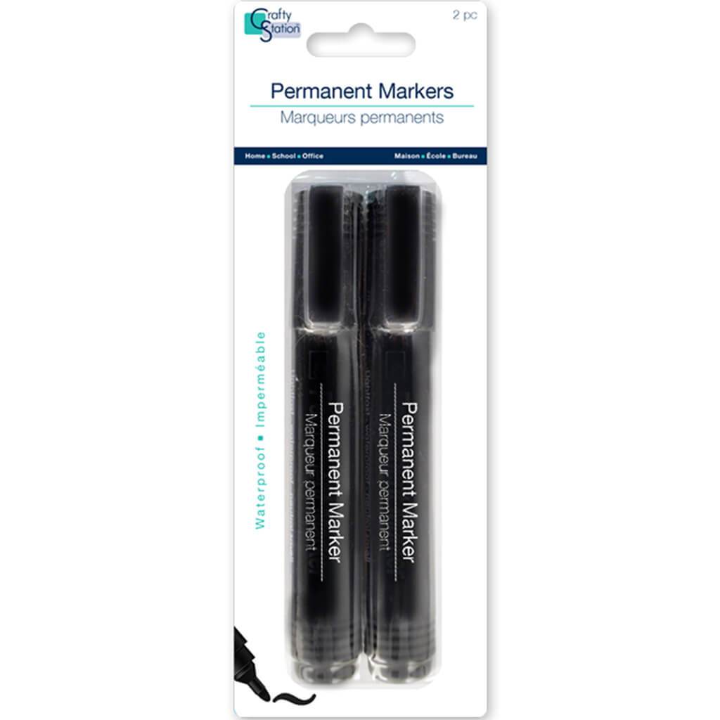 Permanent Markers Black