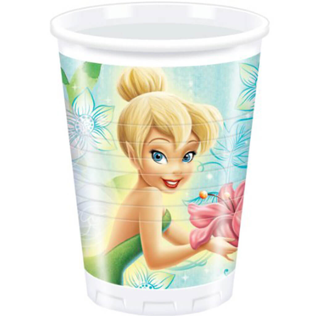 Disney Princess Tinkerbell Plastic Cups, 8ct