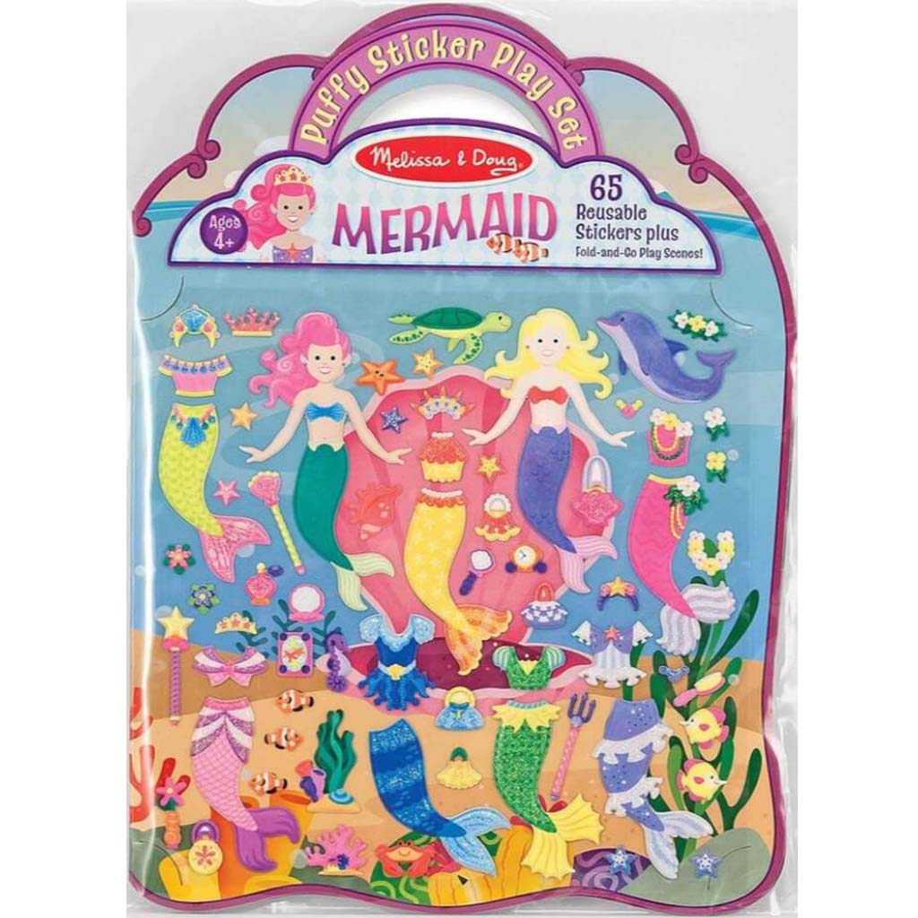 PUFFY STICKER PLAY SET MERMAID 