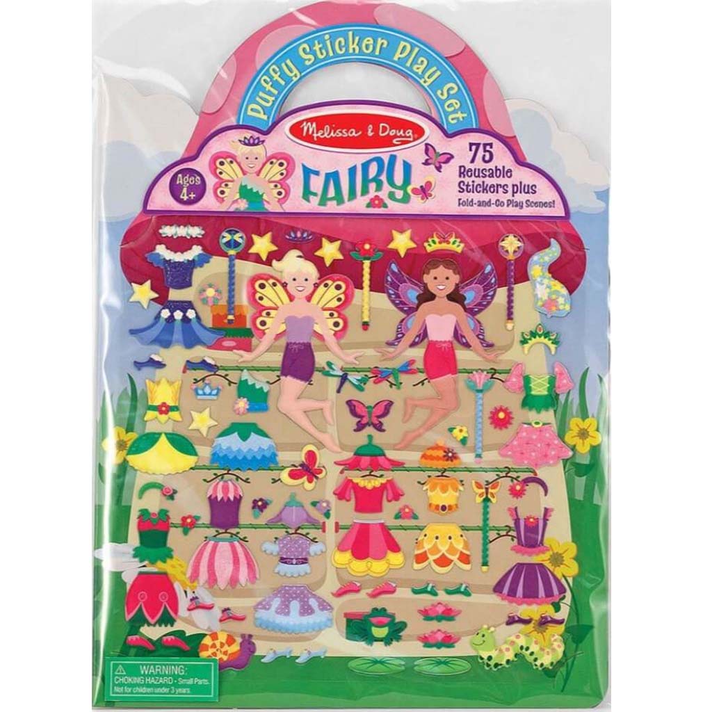 PUFFY STICKER PLAY SET FAIRY 