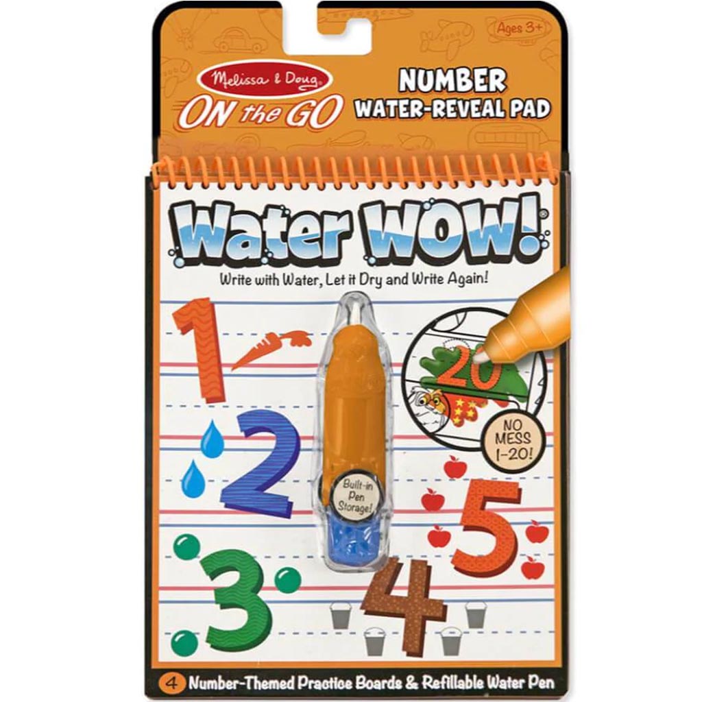 Water Wow! Numbers - On the Go Travel Activity