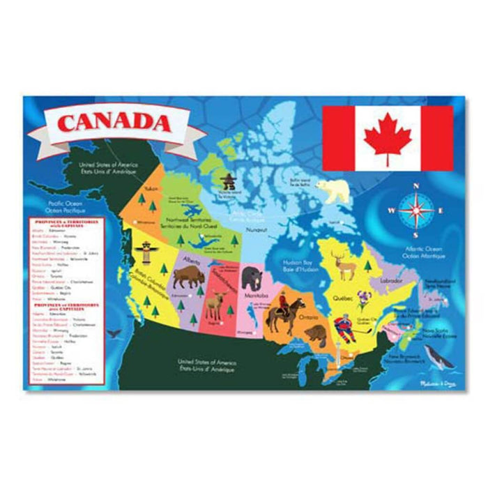 Canada Map Floor 