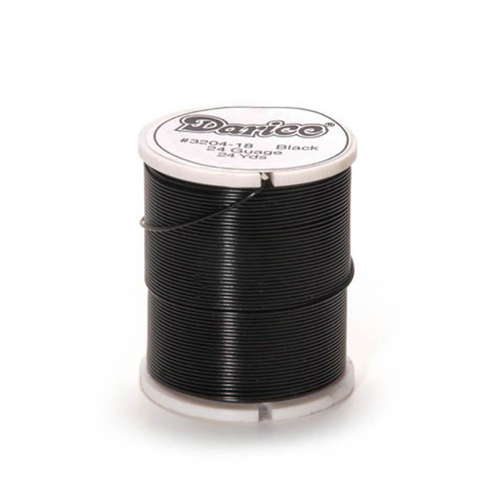 Craft Wire 26 Gauge Black 24 yards