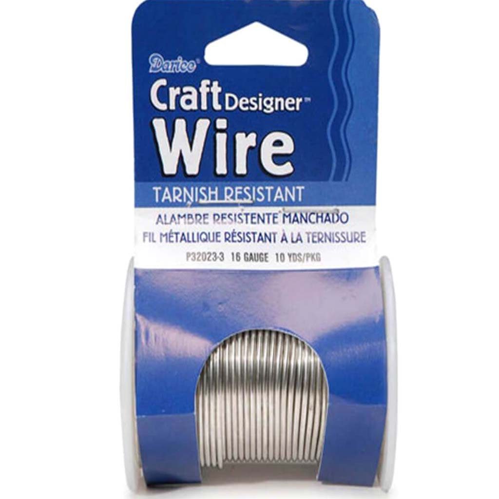 Craft Wire 16 Gauge Silver 10 yards 