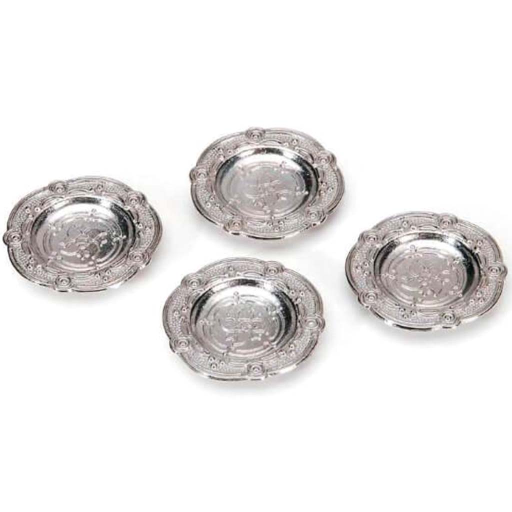 MINIATURE PEWTER DISHES 