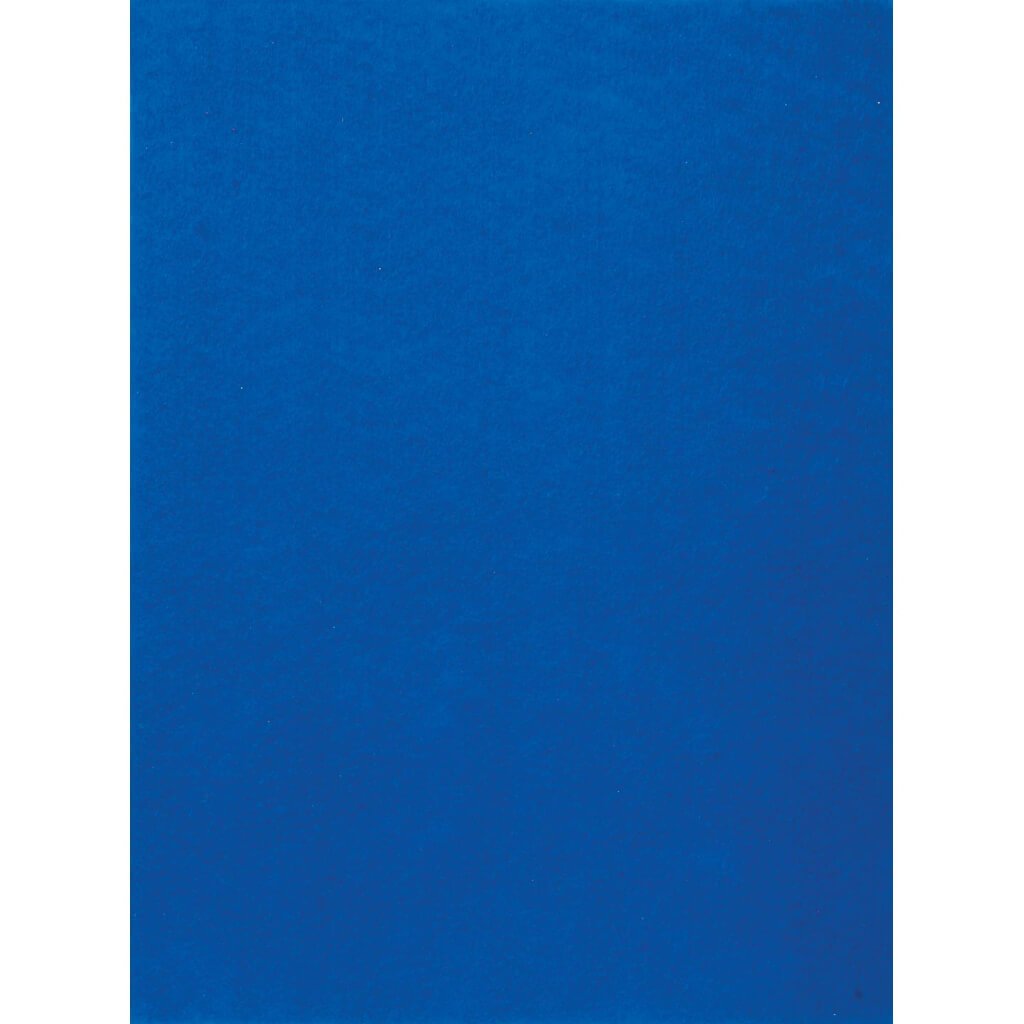 STICKY BACK STIFFENED FELT 9X12IN R.BLUE 