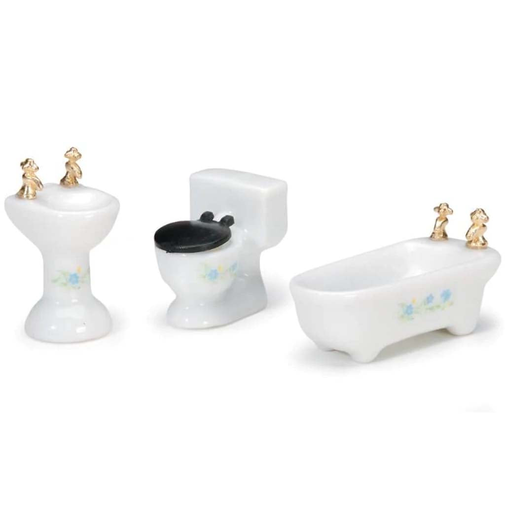 MINIATURE BATHROOM SET 