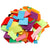 Felties Felt Scrap Pack Assorted Colors and Sizes 1/2 pound 