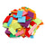 Felties Felt Scrap Pack Assorted Colors and Sizes 1/2 pound