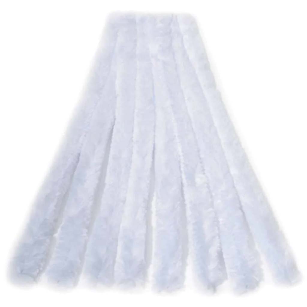 Crazy Chenille Stems White 1.18 x 19in 8 pieces 