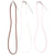 Suede Necklace Cord Assorted Colors Brown, White, Pink 18 in 