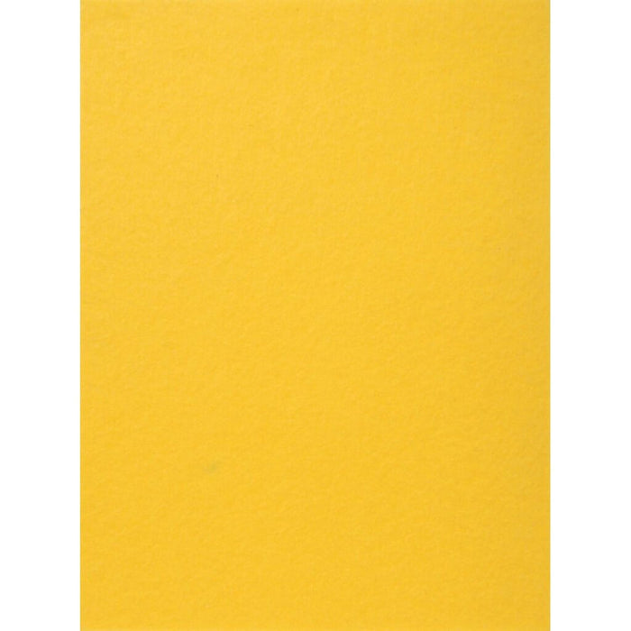 STICKY BACK STIFFENED FELT 9X12IN YELLOW 