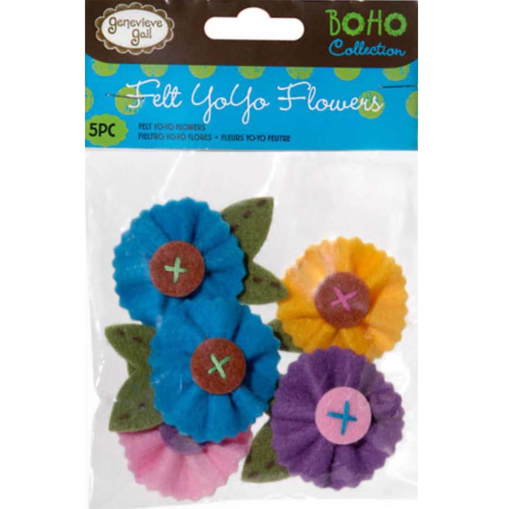 FLOWERS FELT YOYO 