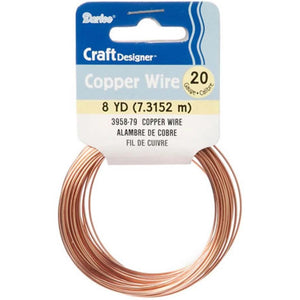 Craft Wire 20 Gauge Copper 8 yards 