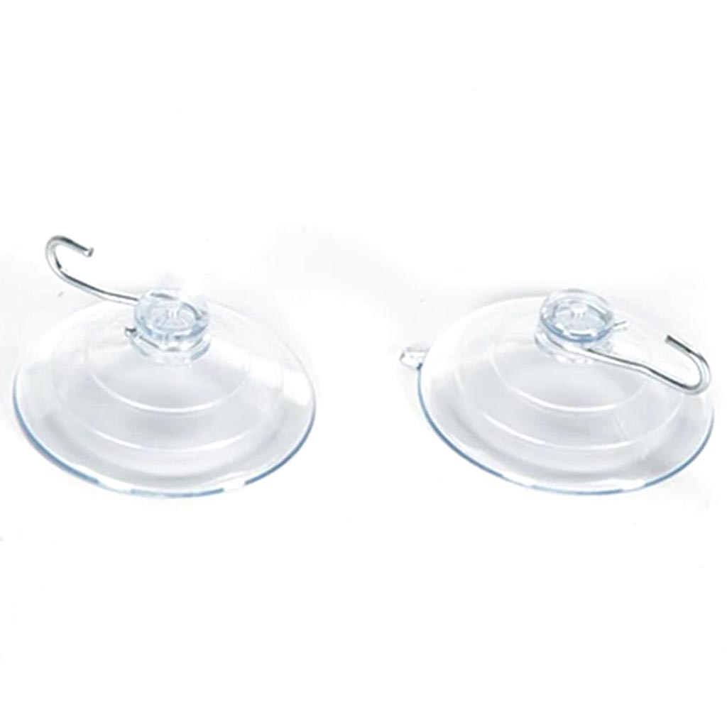 Suction Cups With Hooks Large 2 pieces 