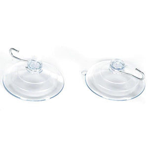 Suction Cups With Hooks Large 2 pieces 