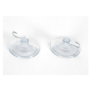 Suction Cups With Hooks Large 2 pieces