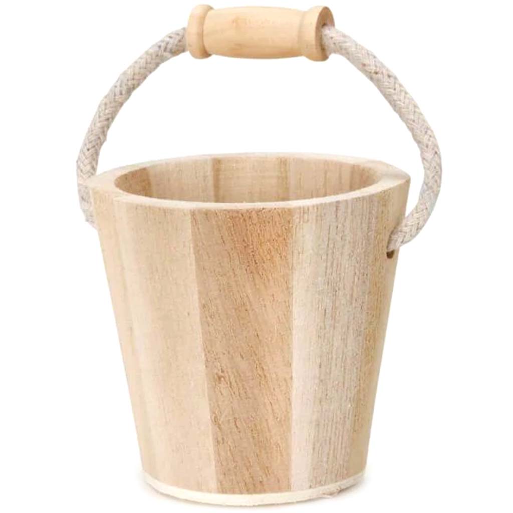 WOOD BUCKET ROPE 