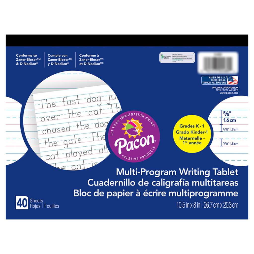 Multi-Program Handwriting Tablet 10.5in x 8in