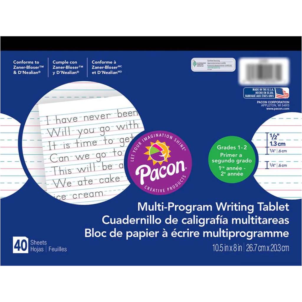 Multi-Program Handwriting Tablet 10.5in x 8in