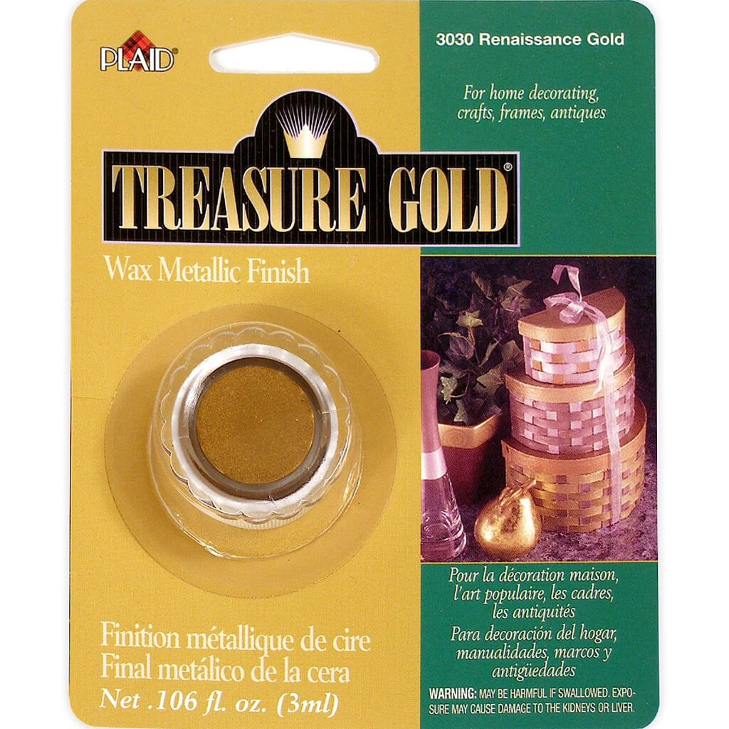 Treasure Gold Metallic Wax Finish Renaissance