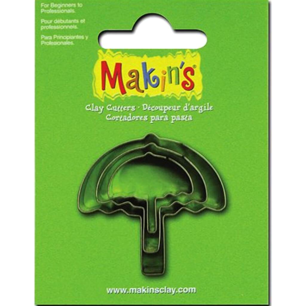 Makin's Clay Cutters Umbrella 3pcs