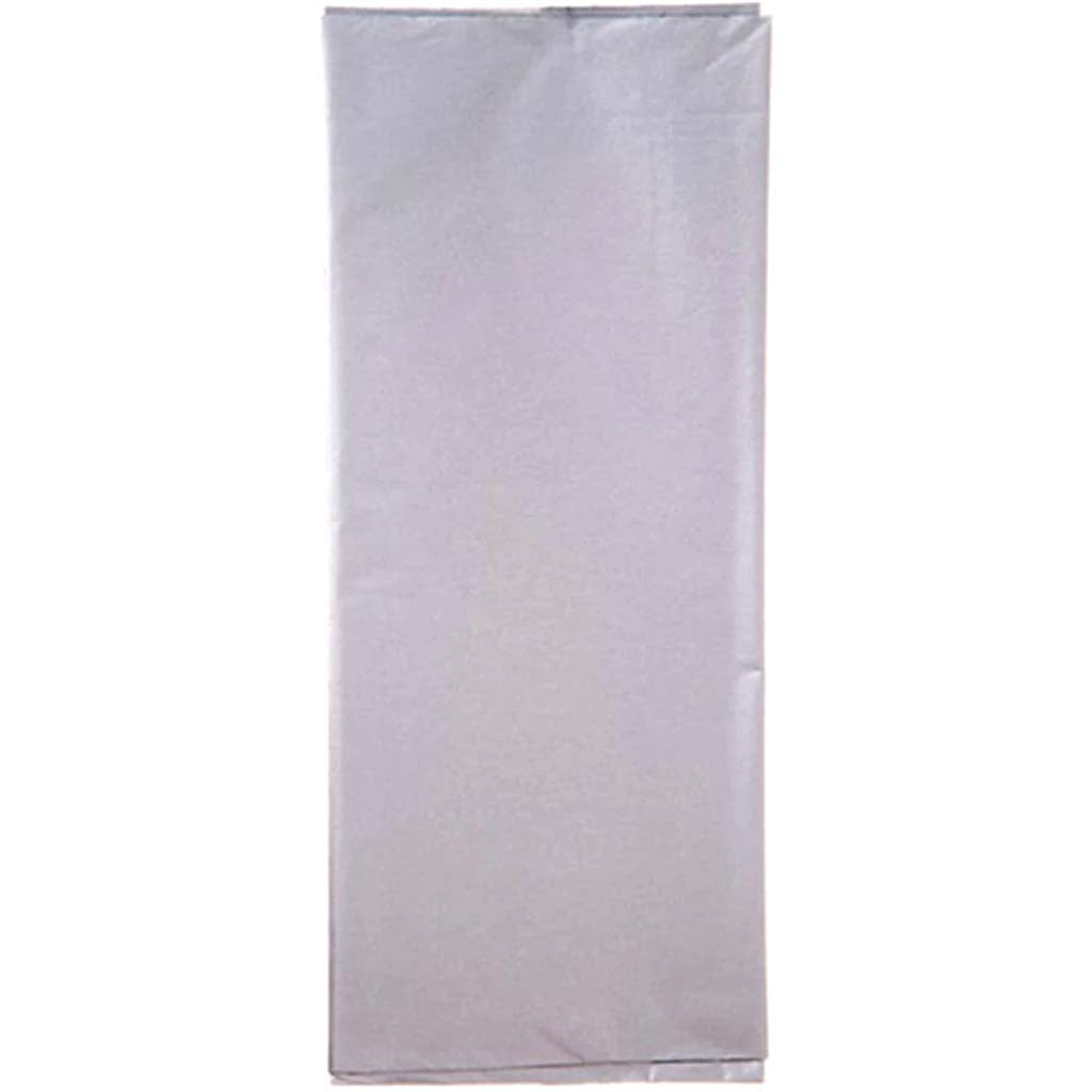 Tissue Paper Metallic Silver 20 x 26 inches 4 pieces 