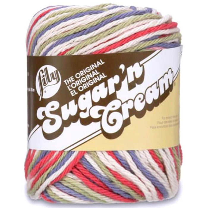 Lily Sugar'n Cream Yarn - Ombres Field of Dreams