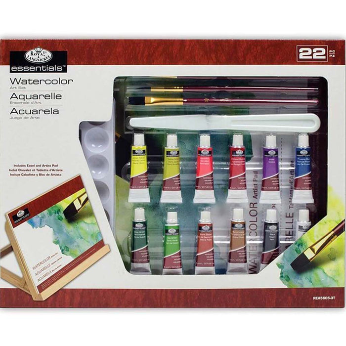 Royal & Langnickel Essentials Watercolor Art Set 22pcs