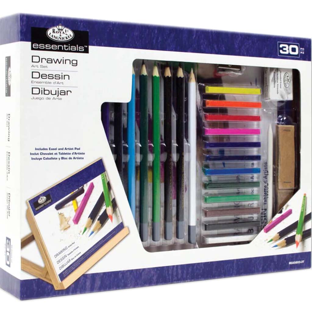 Drawing Easel Art Set 30pc 