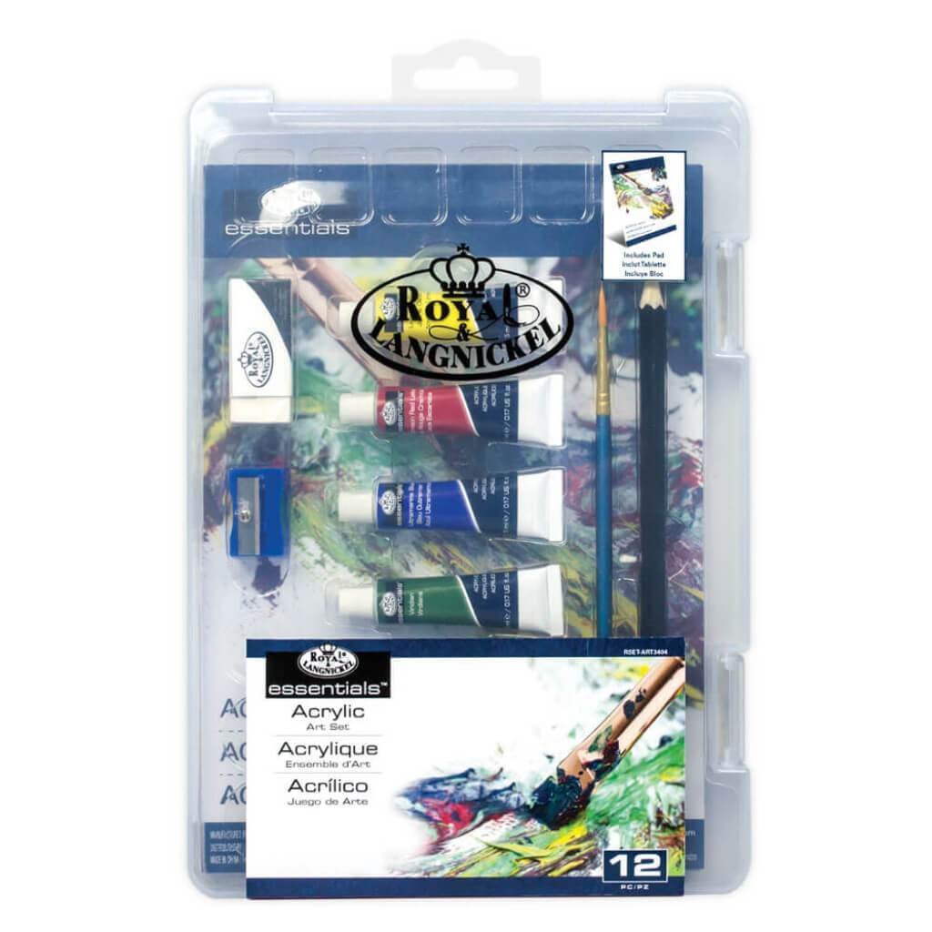 Acrylic Art Set 12pc 