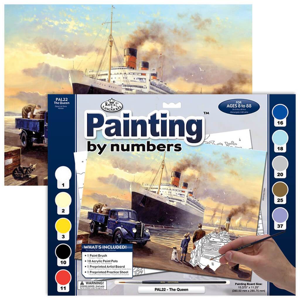 Painting By Numbers Junior Large Queen Departs