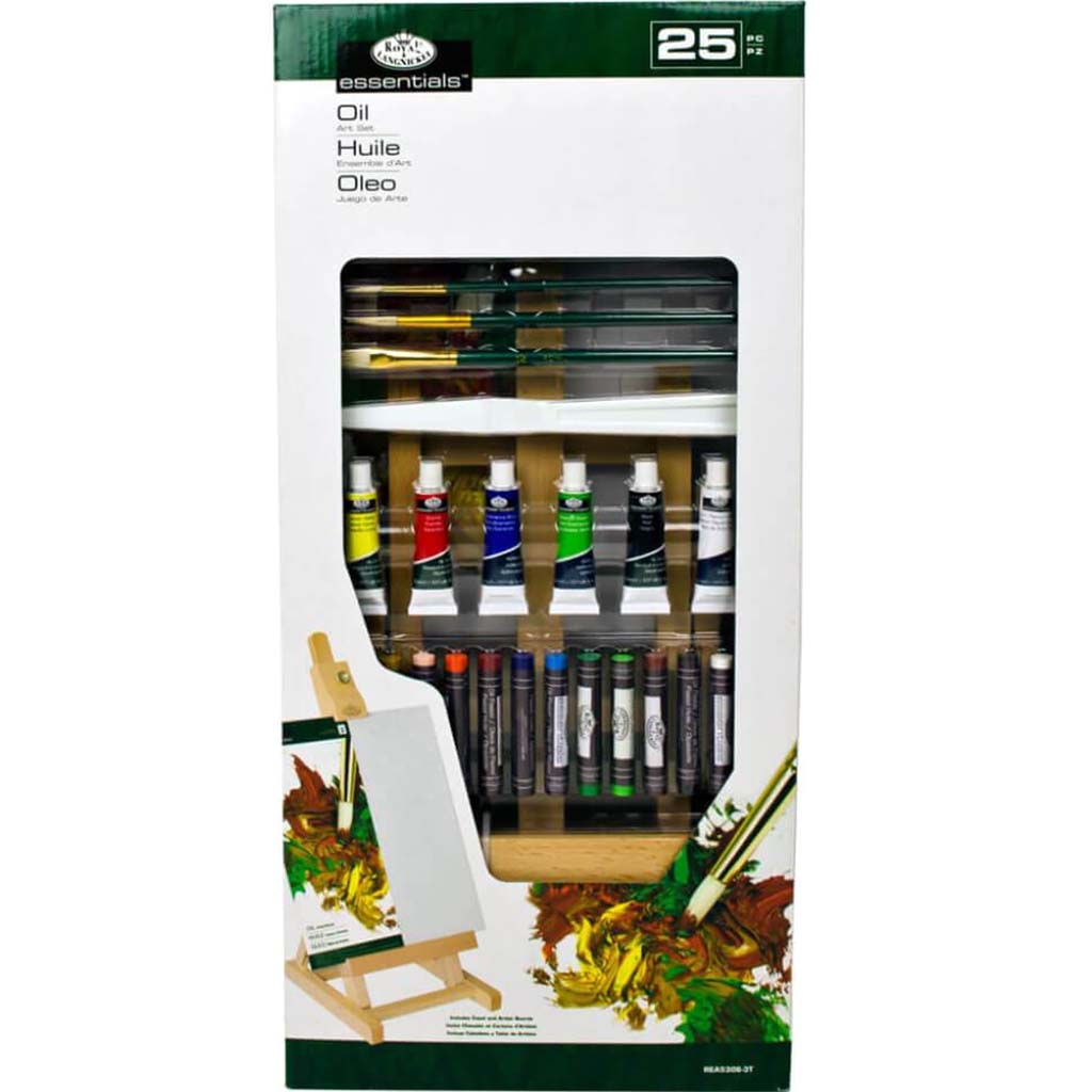 Oil Easel Art Set 25pc