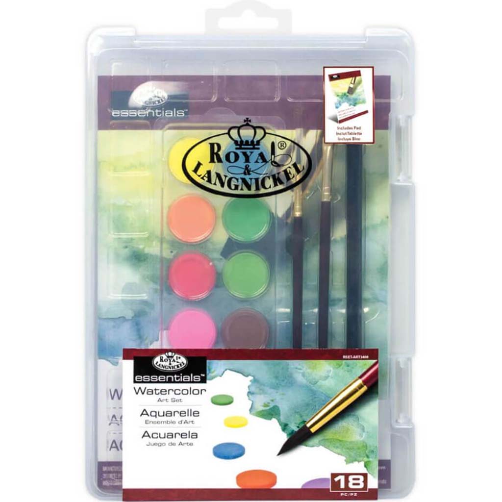 Clearview Mini Art Set Watercolor Art 18pcs