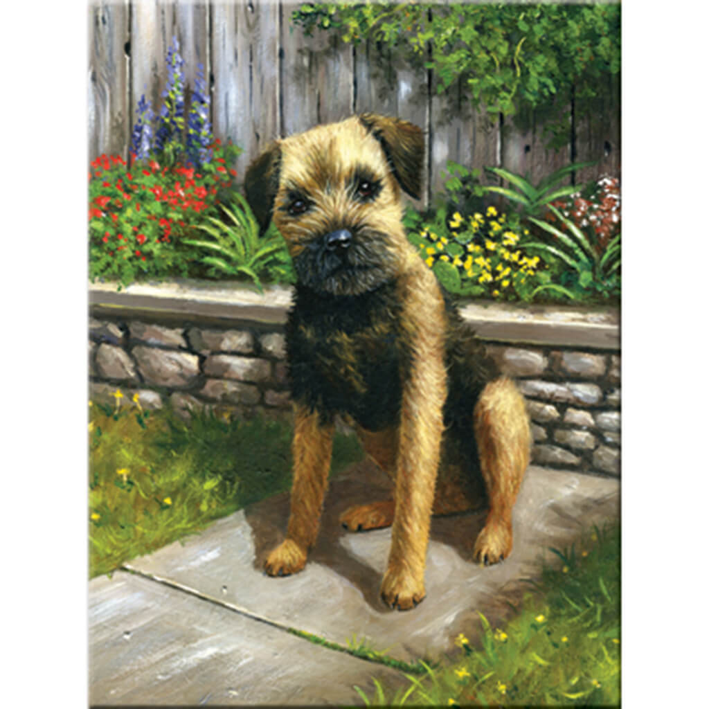 Painting by Numbers Garden Puppy