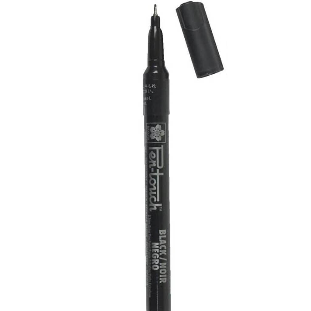 Pen-Touch Fine 1.0mm Permanent Marker Pack of 5