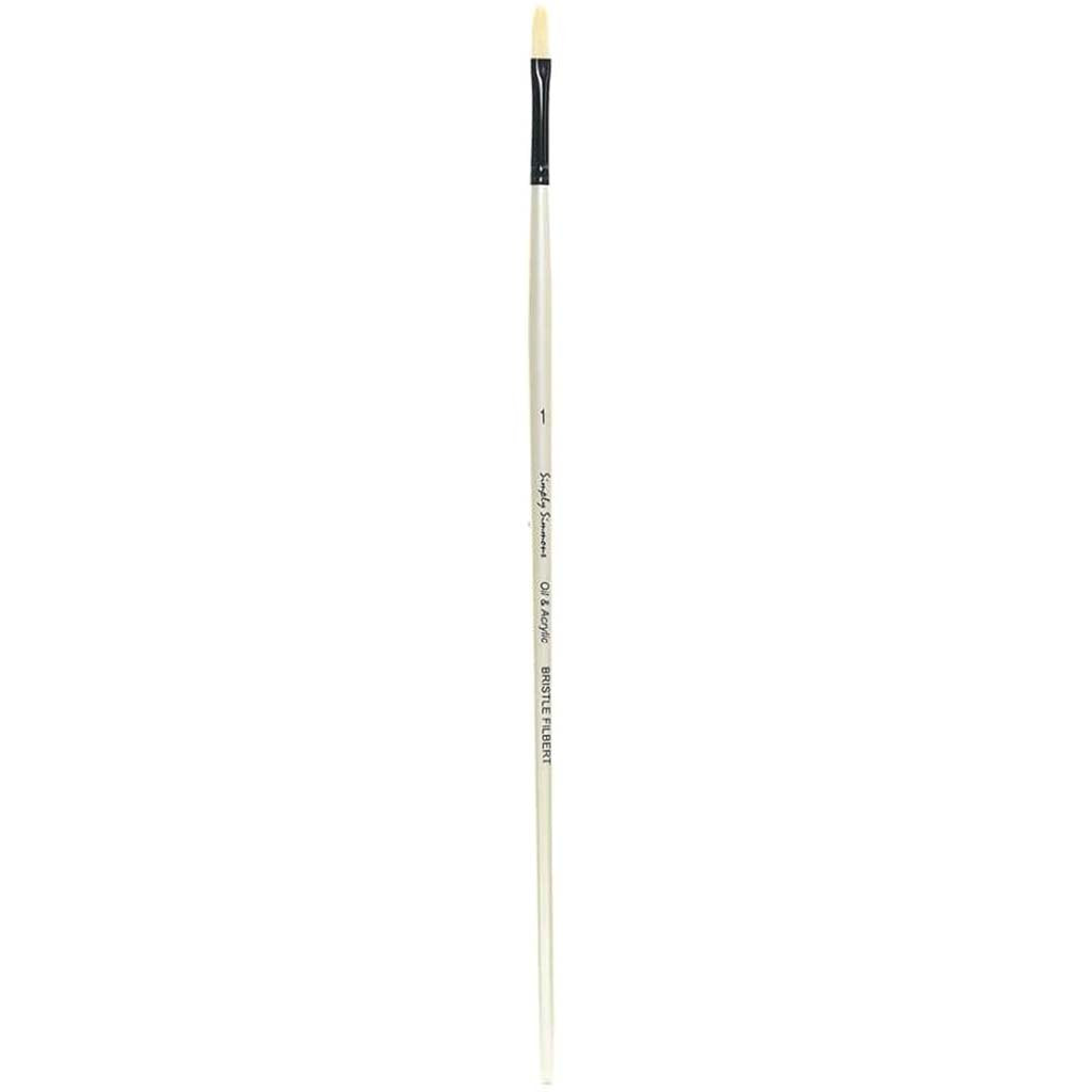 Simply Simmons Chungking Bristle Filbert Brushes