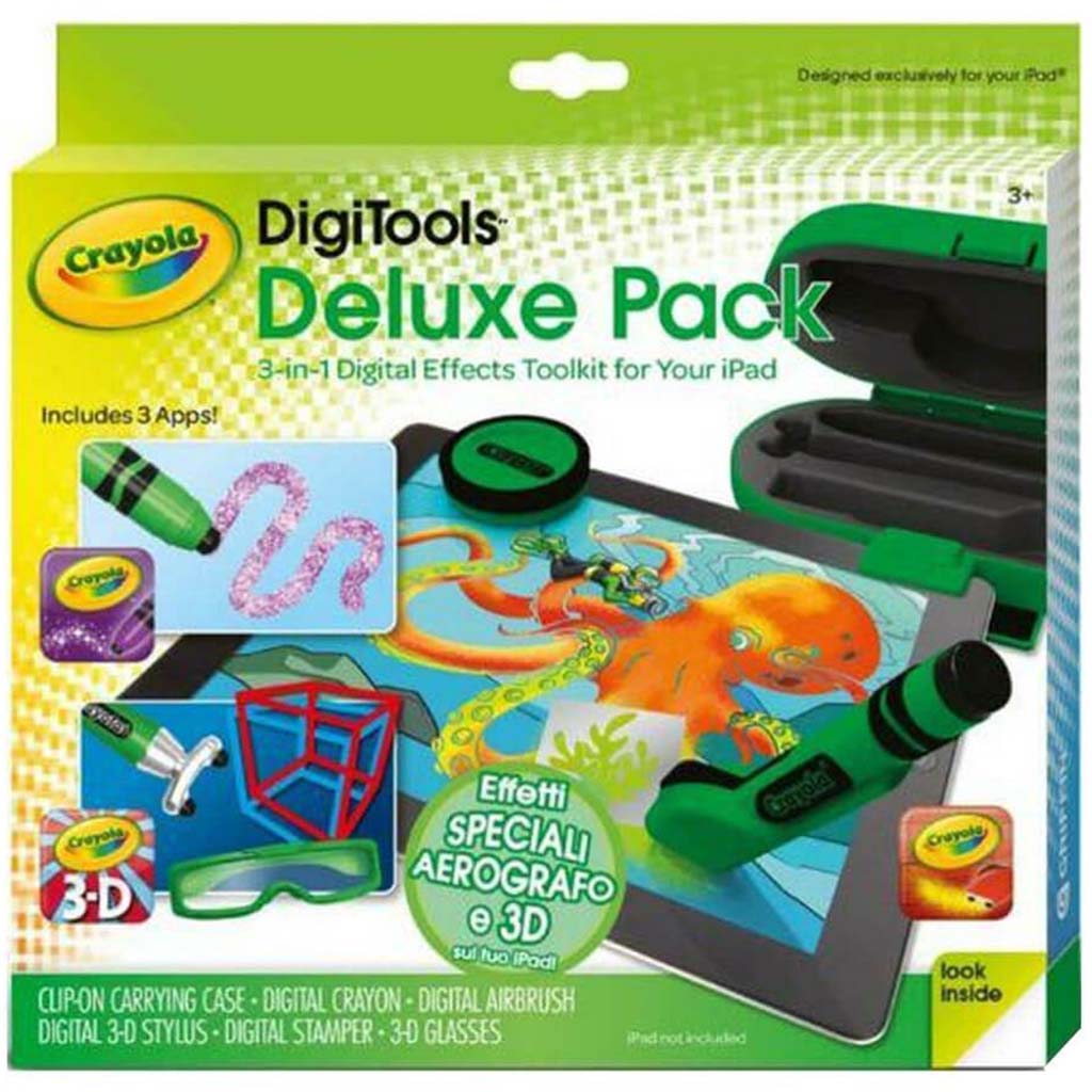 Crayola DigiTools Deluxe Pack 3 in 1 Digital