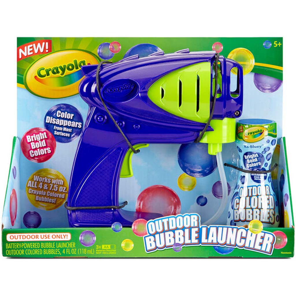 Crayola Powered Bubble Launcher