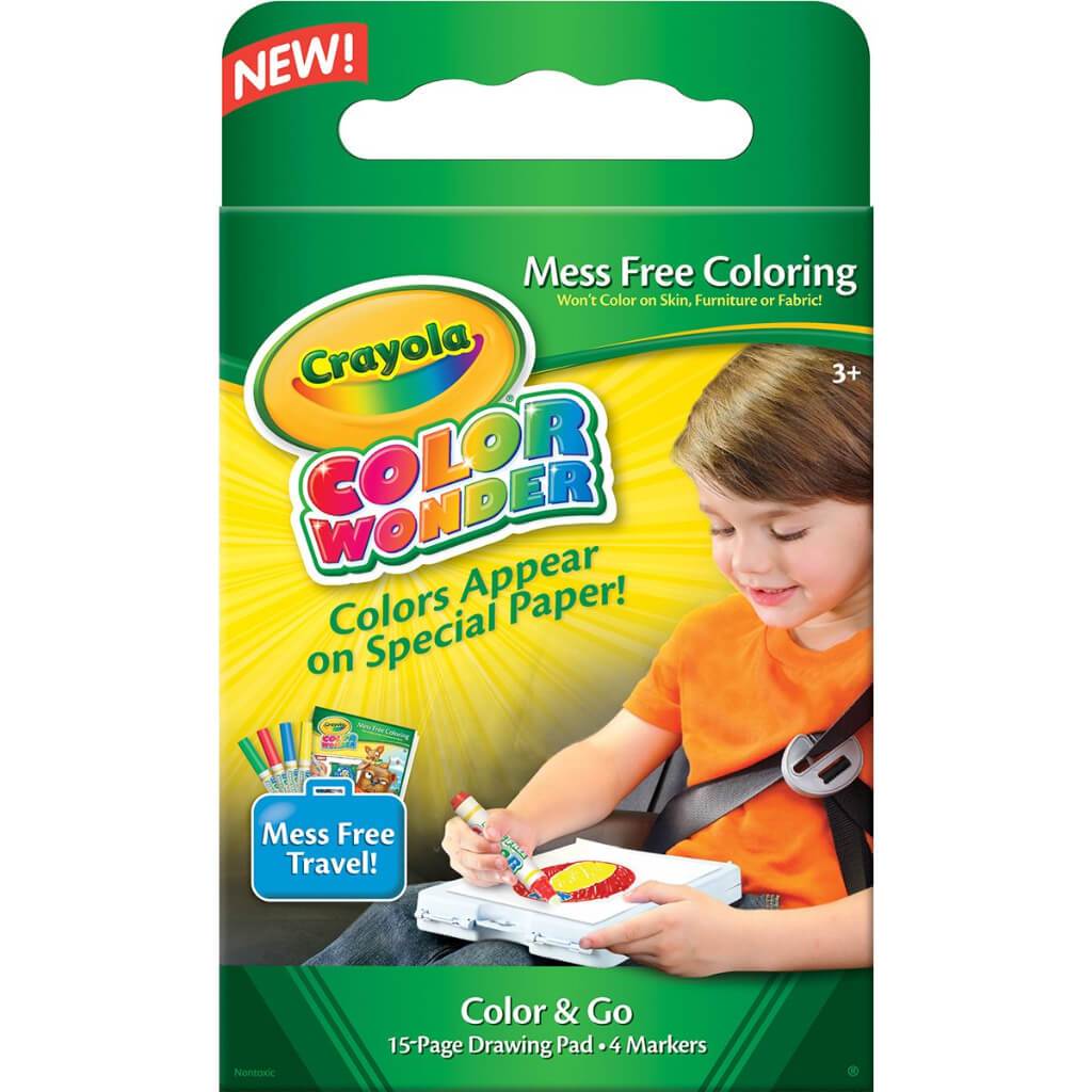 Crayola Color Wonder Mess Free Color &amp; Go Kit