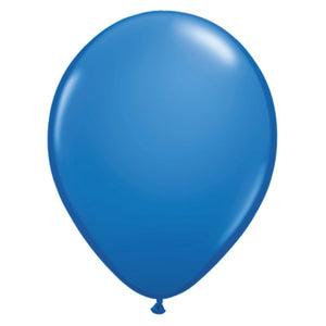 Latex Balloon Dark Blue 11in