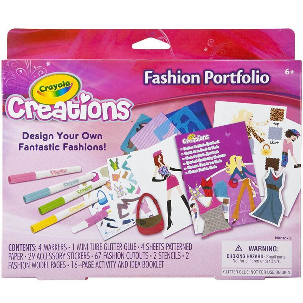 Crayola Creations Fashion Portfolio