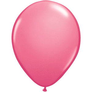 Latex Balloon Rose 11in 