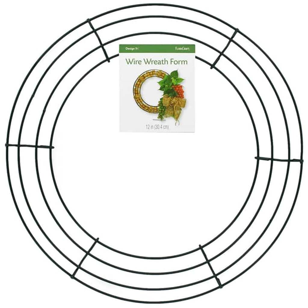 Wire Wreath Form 12in