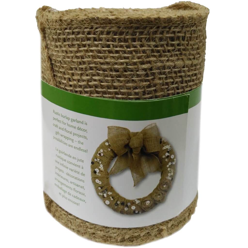 Burlap Roll 5inx10yd